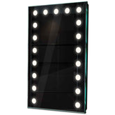 Specchio LED Verticale | Controllo tramite interruttore a muro | Luce bianca neutra - Reyze Serie Salono Modello 6